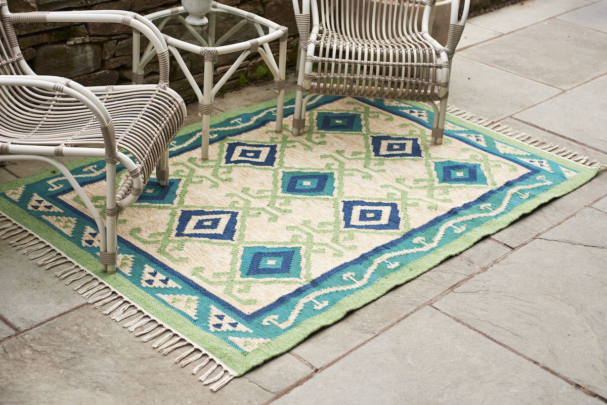 Weaver Green recycled outdoor rug